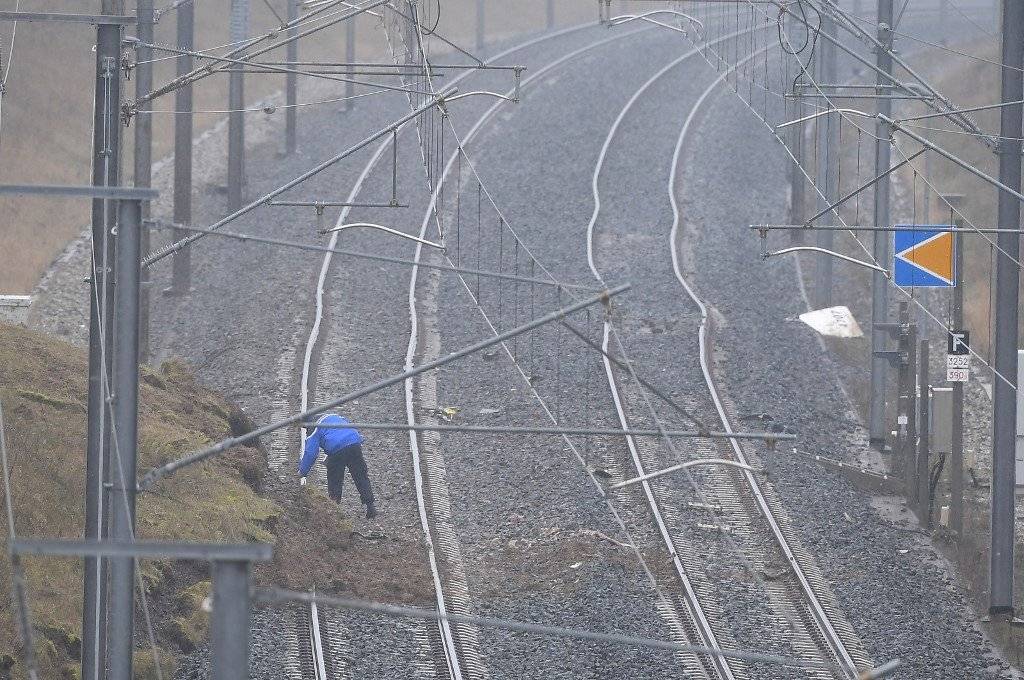 Tren descarrilado en Francia