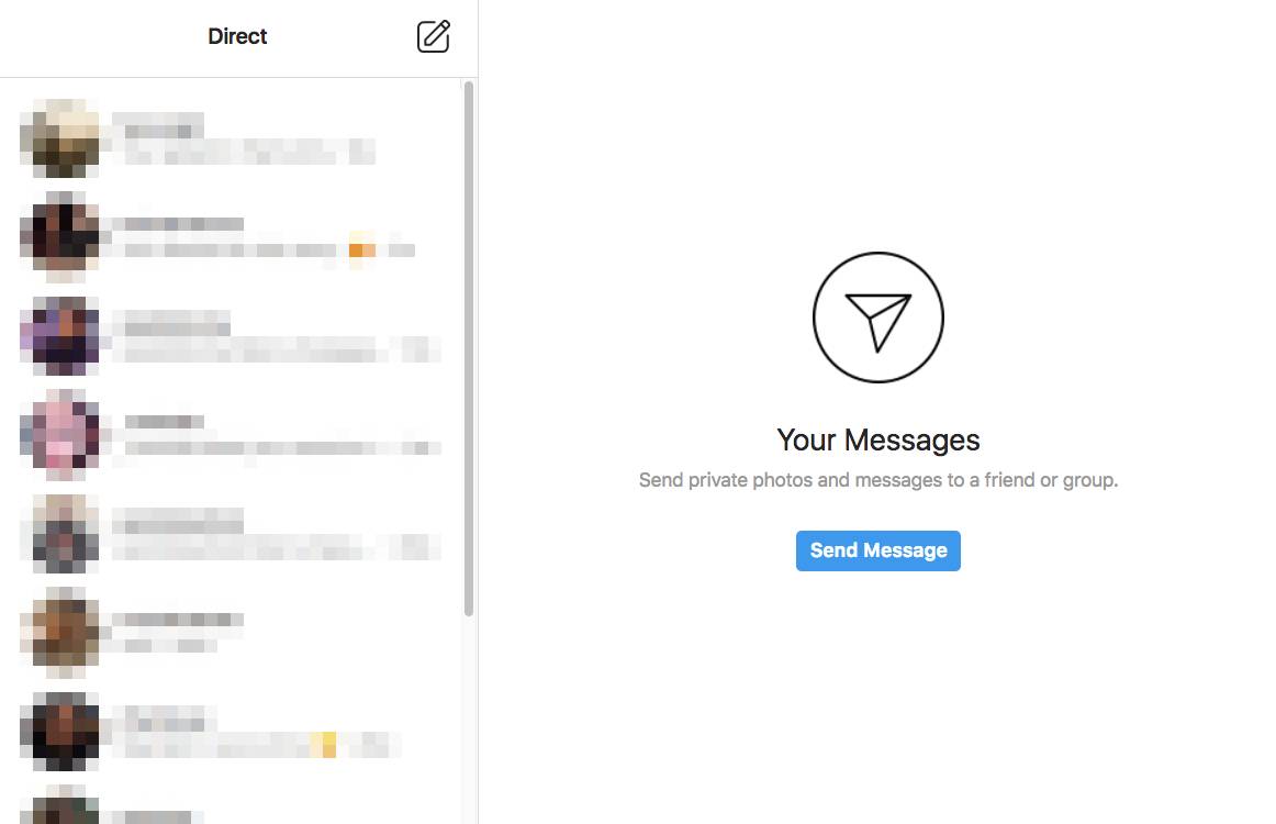  Instagram mensajes web 