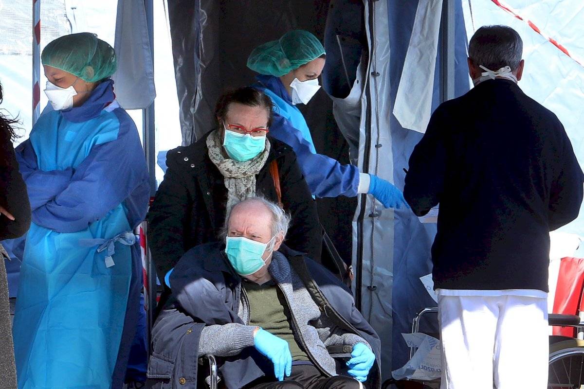 Italia con coronavirus