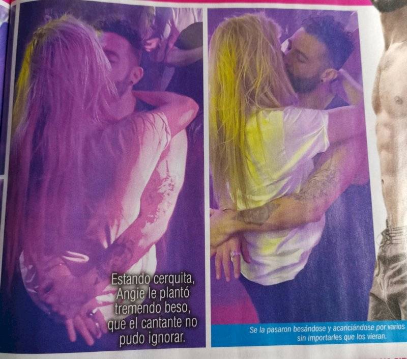 Angie Taddei y Sergio