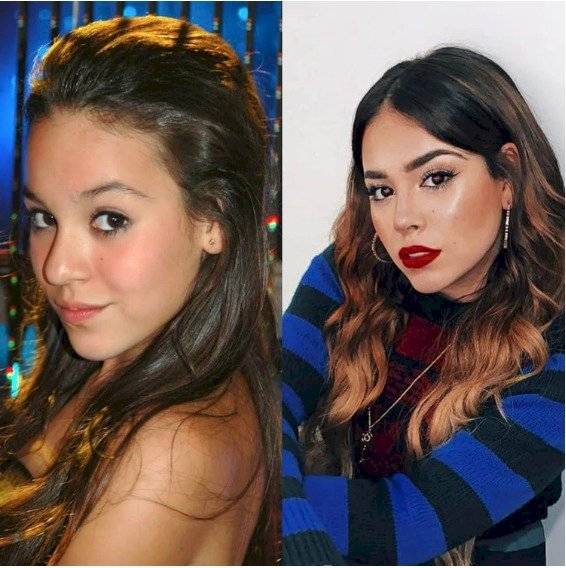 Danna Paola: antes y después