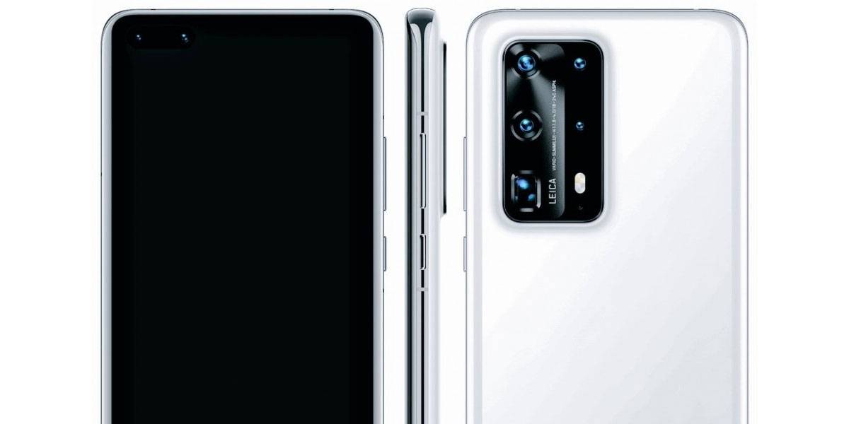 Huawei: filtraciones confirmarían la extraña pantalla que tendrá el P40 Pro