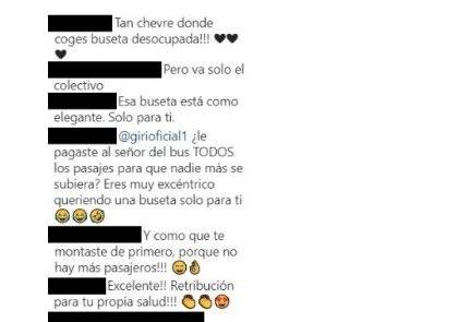 Captura de pantalla Instagram