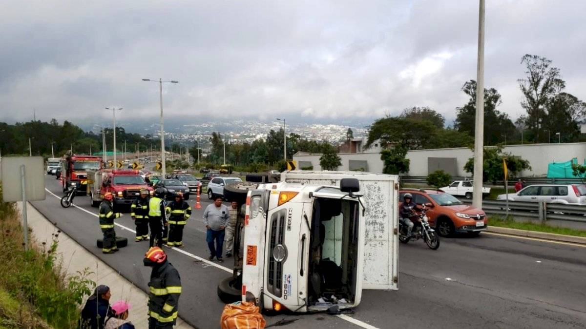 Accidente de tránsito ocurrió en la Ruta Viva