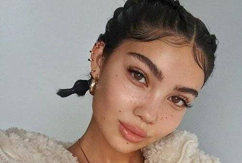 Peinados con trenzas para cabello mediano