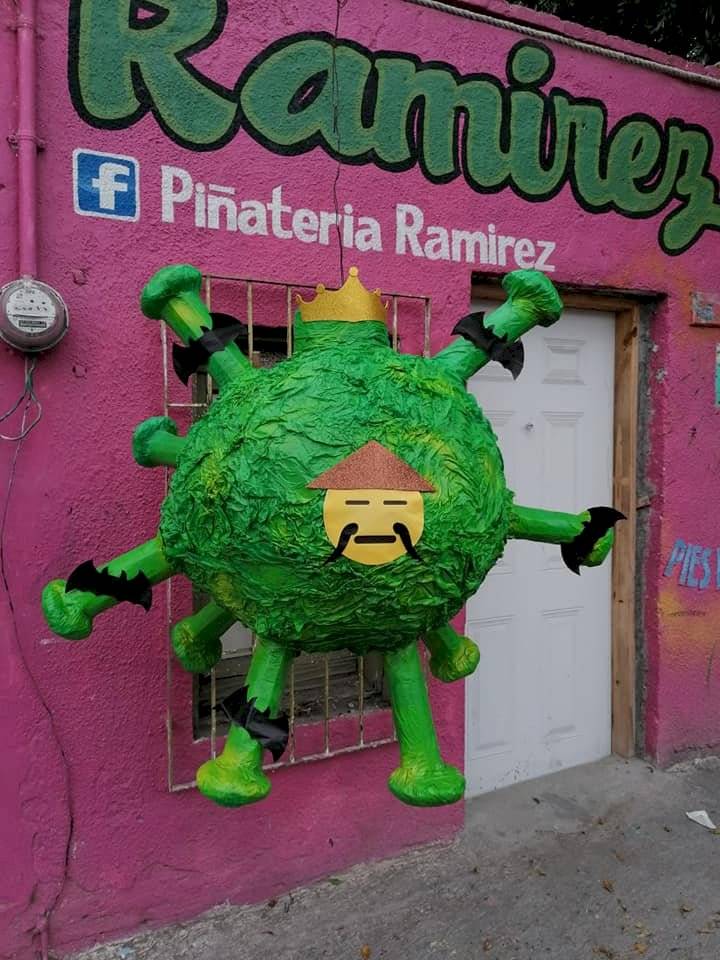 Piñata del coronavirus