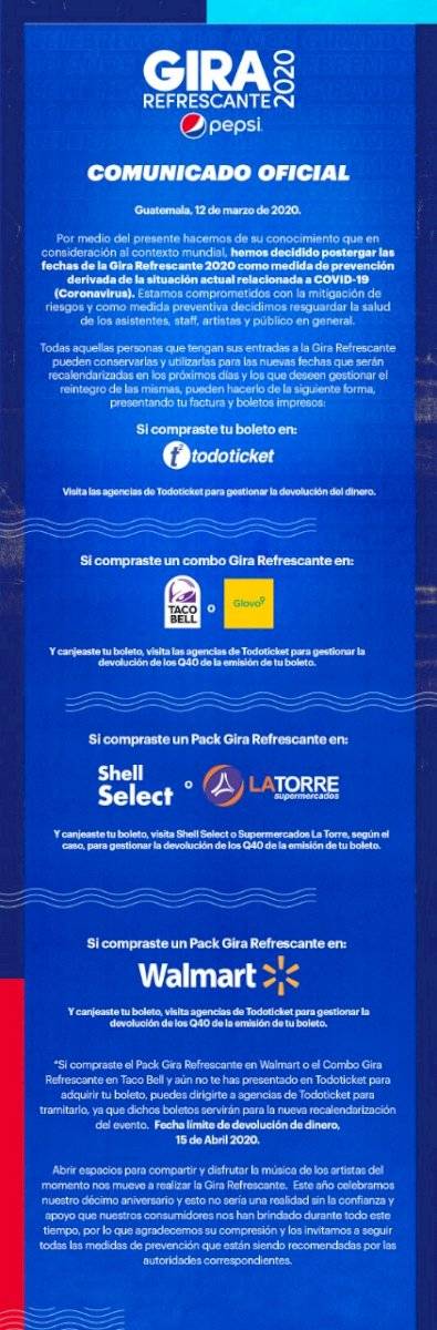 Gira Refrescante Pepsi