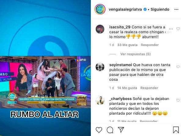 Kristal Silva, Venga la Alegría
