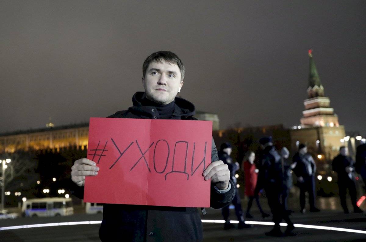 Protestas contra Putin