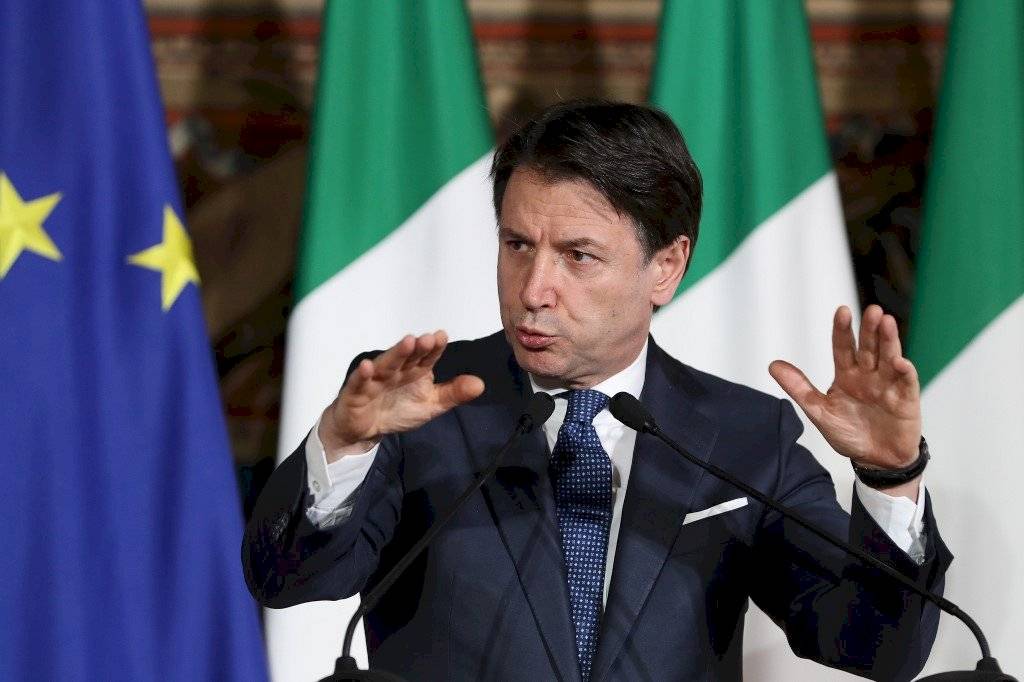 Giuseppe Conte, primer ministro de Italia