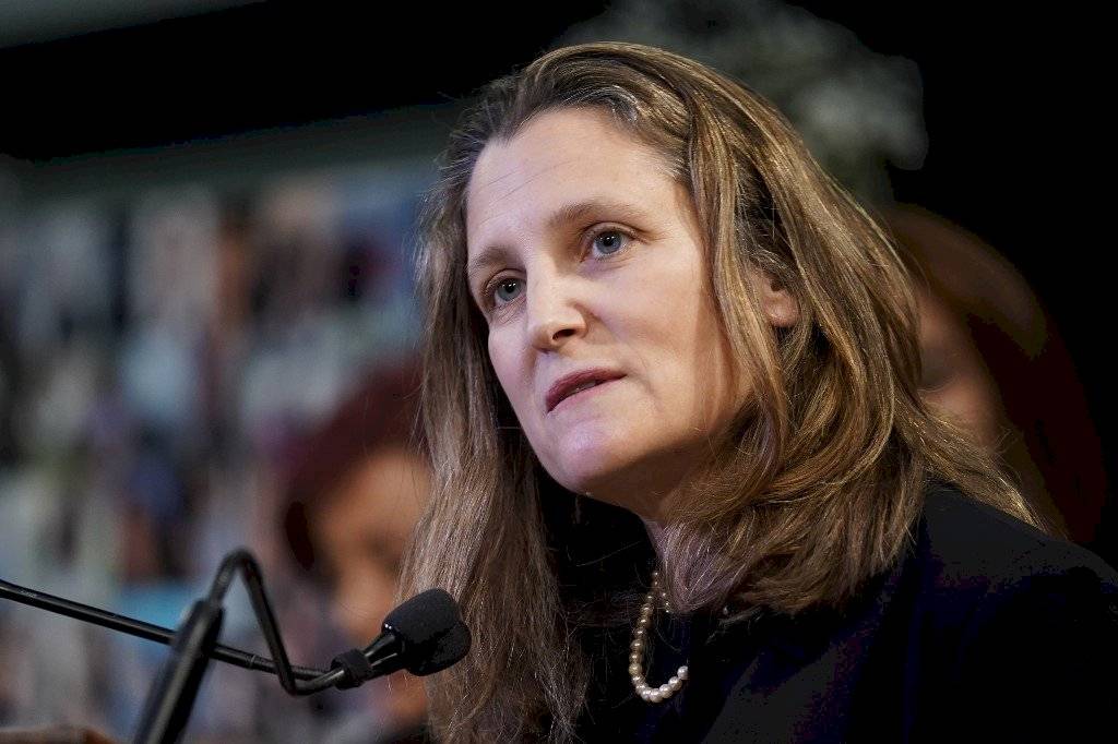 Chrystia Freeland, vice primera ministra canadiense