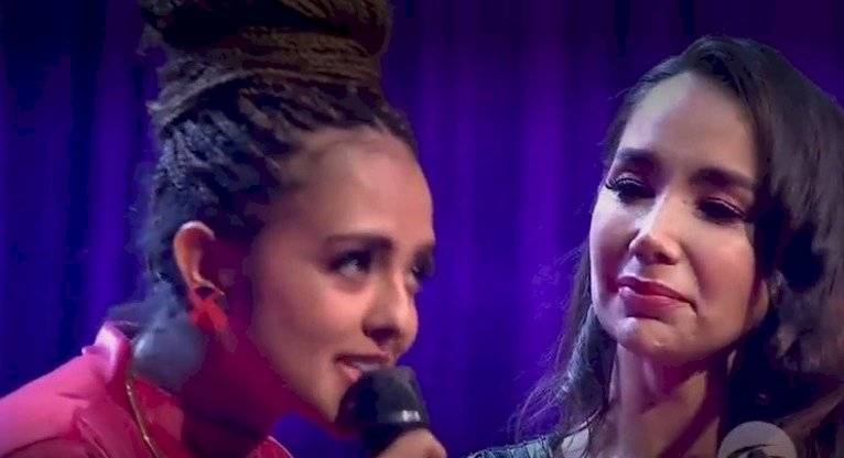 Paola Jara lloró en A otro nivel