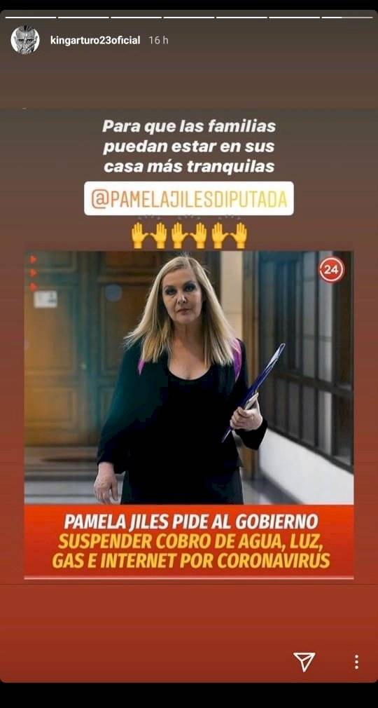 La historia en Instagram de Arturo Vidal / Foto: Instagram