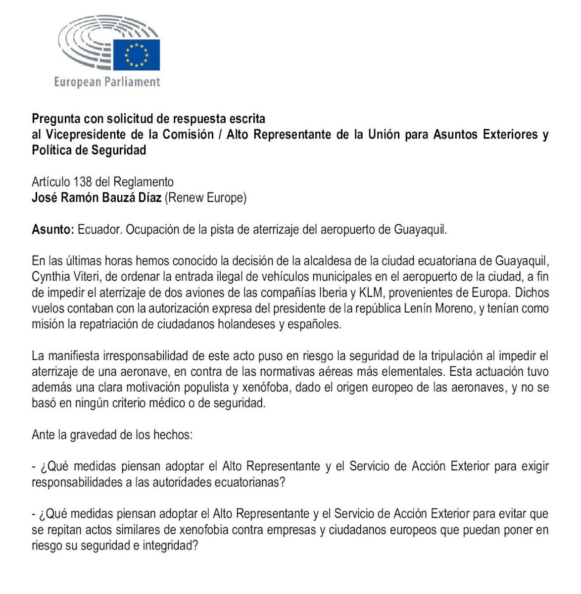 Parlamento Europeo