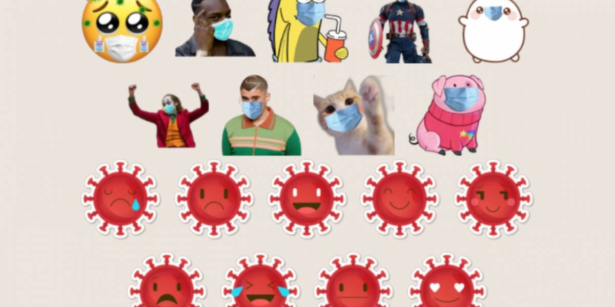 WhatsApp: ya puedes descargar stickers del Coronavirus