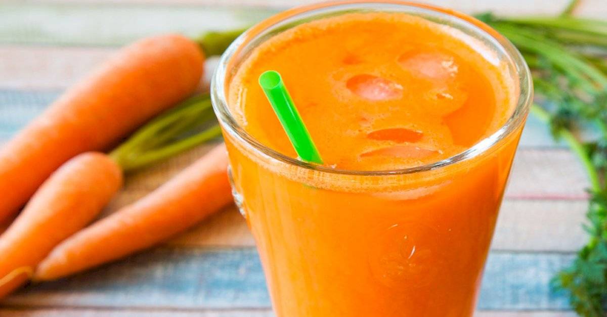 Jugo de zanahoria