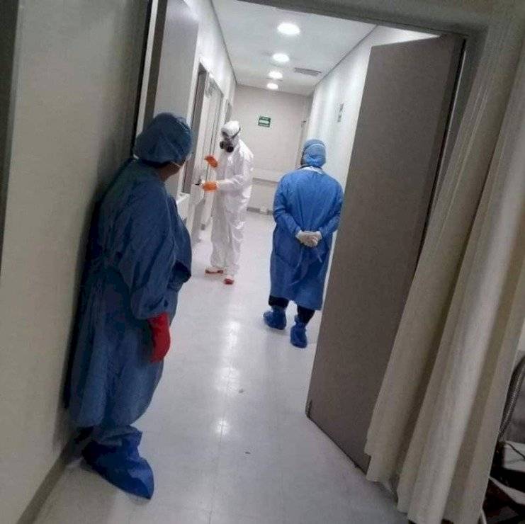 Hospital de México con coronavirus
