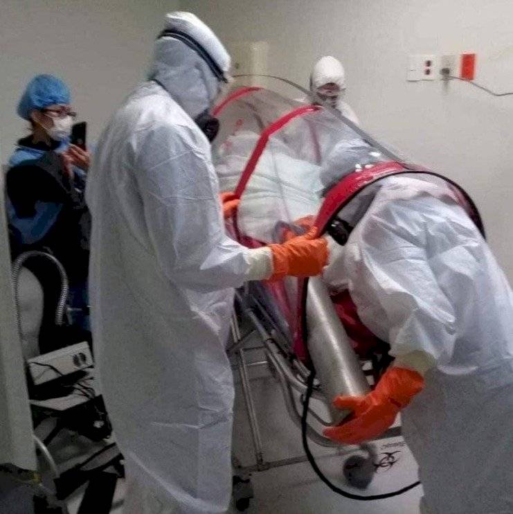 Paciente con coronavirus llega a hospital en México