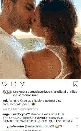 yuly ferreira esposo