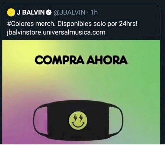 Tuit J Balvin