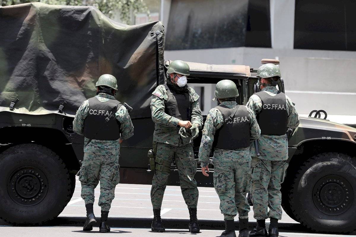 Operativo militar por toque de queda