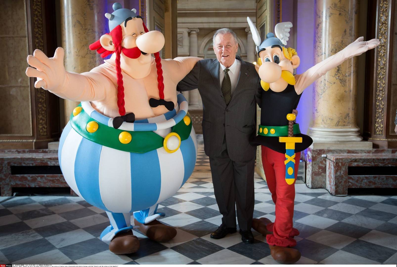 Astérix: muere Albert Underzo, legendario dibujante de historietas