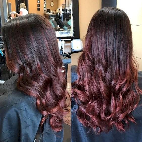 tintes para morenas con cabello largo
