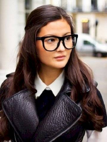 peinados para chicas con lentes