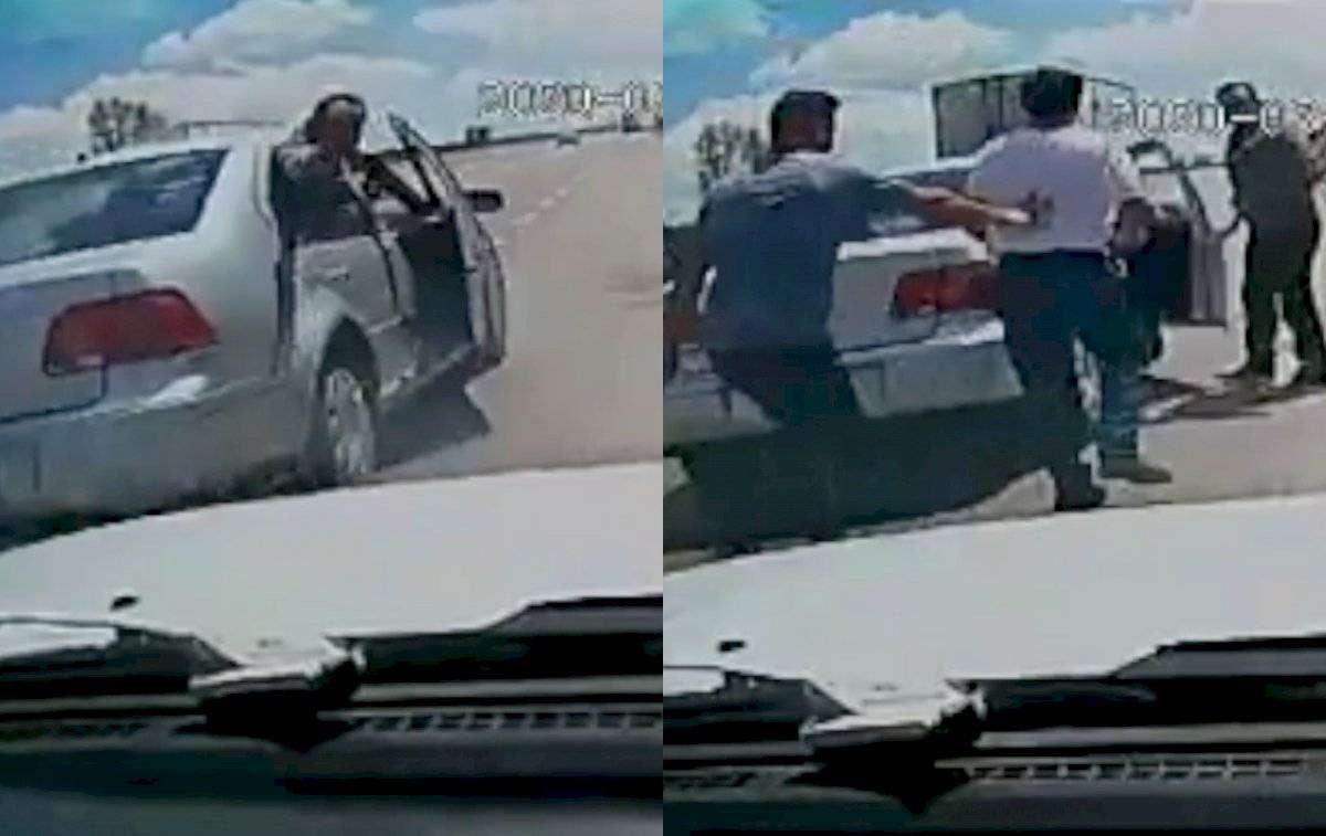 Comando armado asalta y secuestra a automovilista en el Arco del Norte
