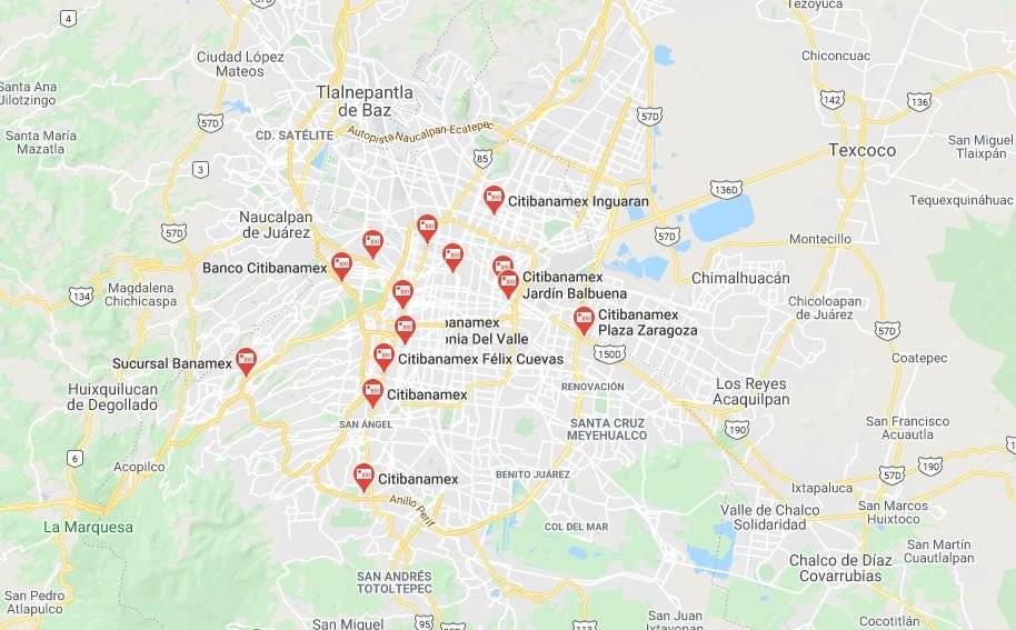 Sucursales de bancos