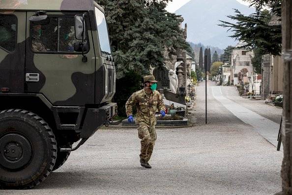 Los muertos en Italia superan los 8.000 y suben de nuevo los contagios