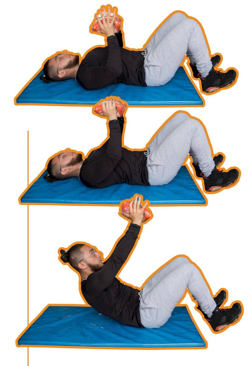 Exercícios quarentena - Crunch curto
