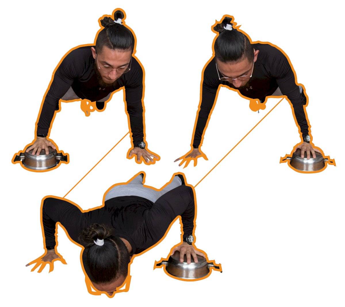 Exercícios quarentena - Flexão de cotovelo