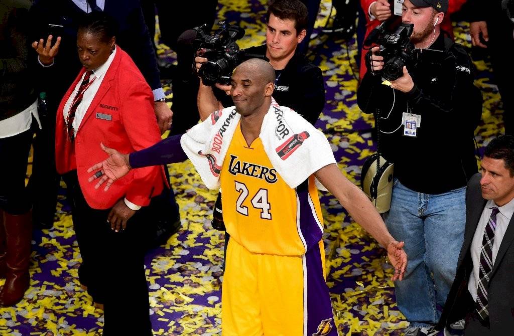 Kobe Bryant en la final de 2016