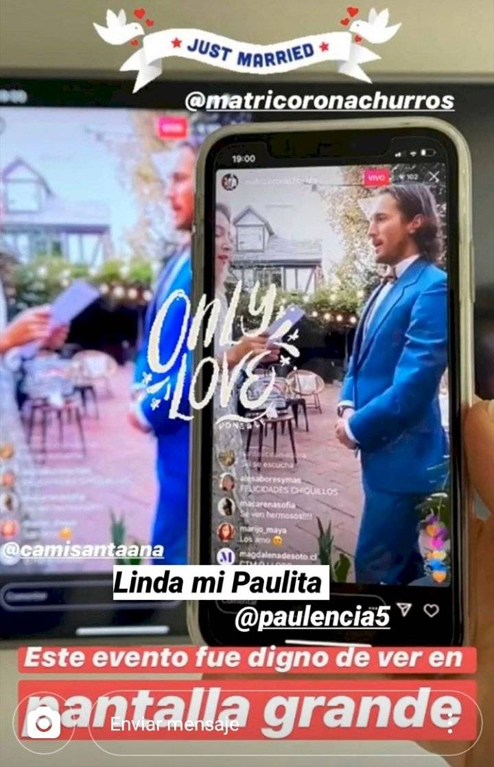 Casamiento por Instagram