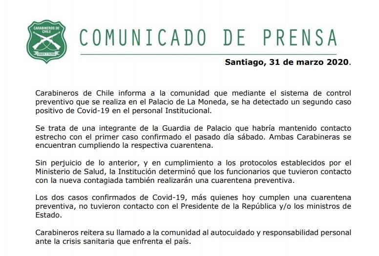 comunicado