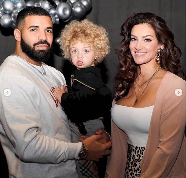 Drake y su hijo