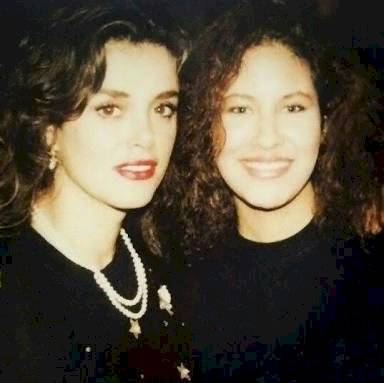 Lucía Méndez y Selena Quintanilla