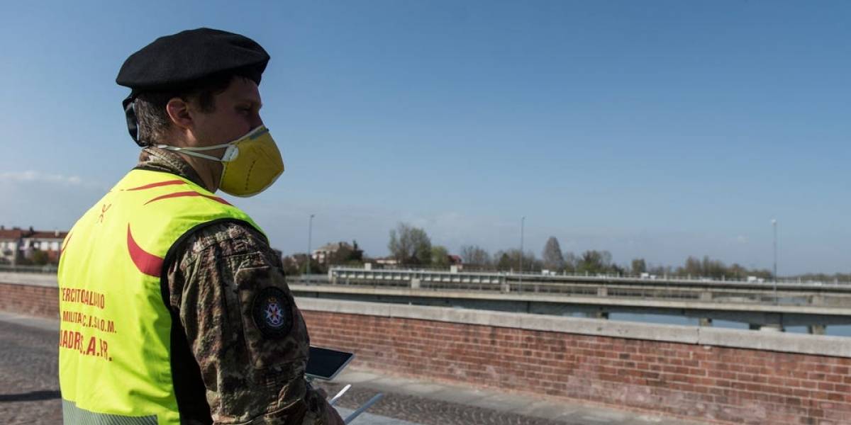 Coronavirus: policía italiana utiliza drones para controlar a quienes rompan la cuarentena