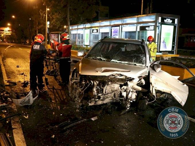 accidente de tránsito en Periférico