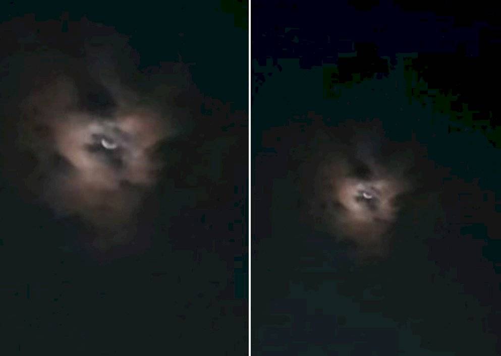 "Ojo de Lucifer" en el cielo