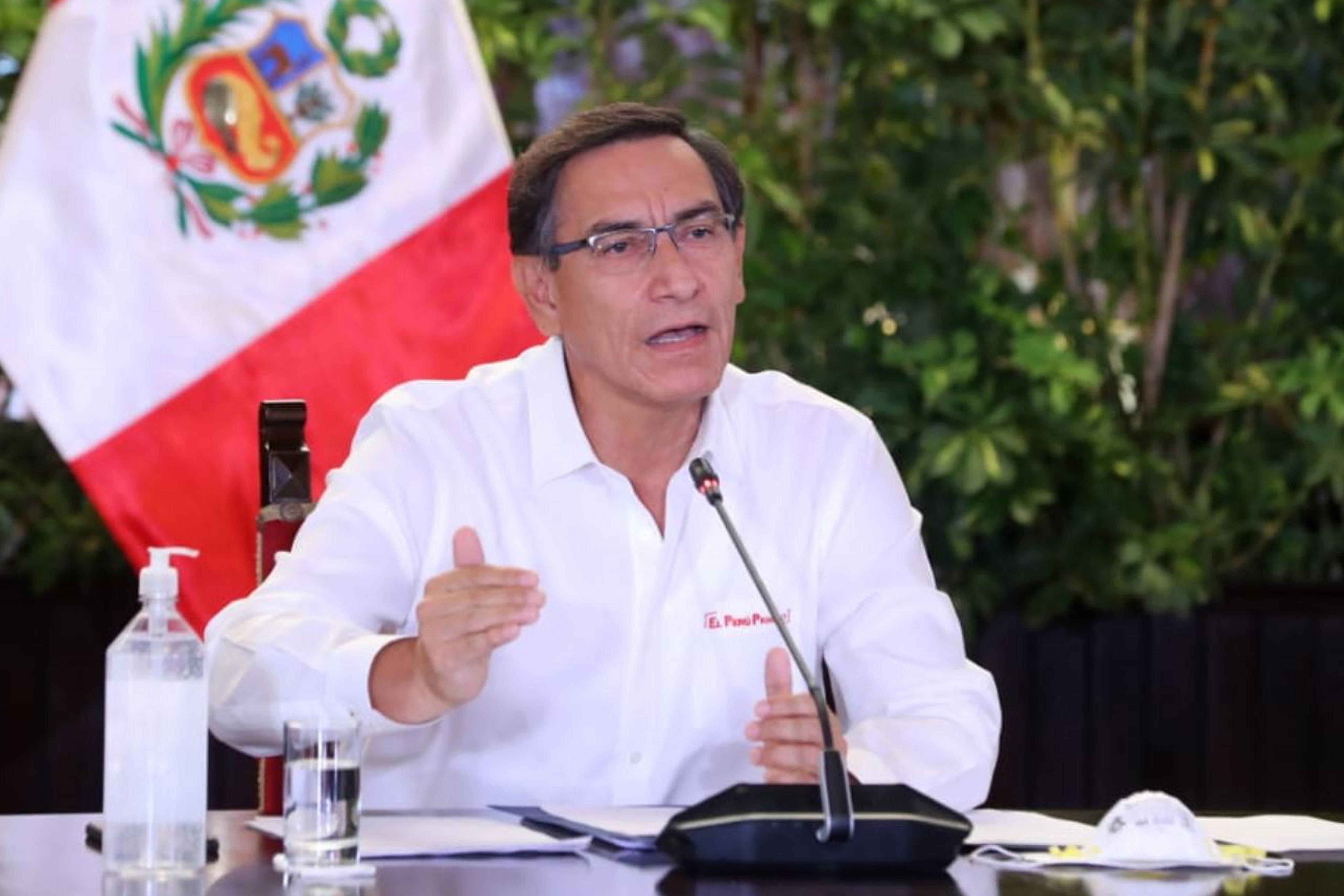 Presidente de Perú, Martín Vizcarra/EFE