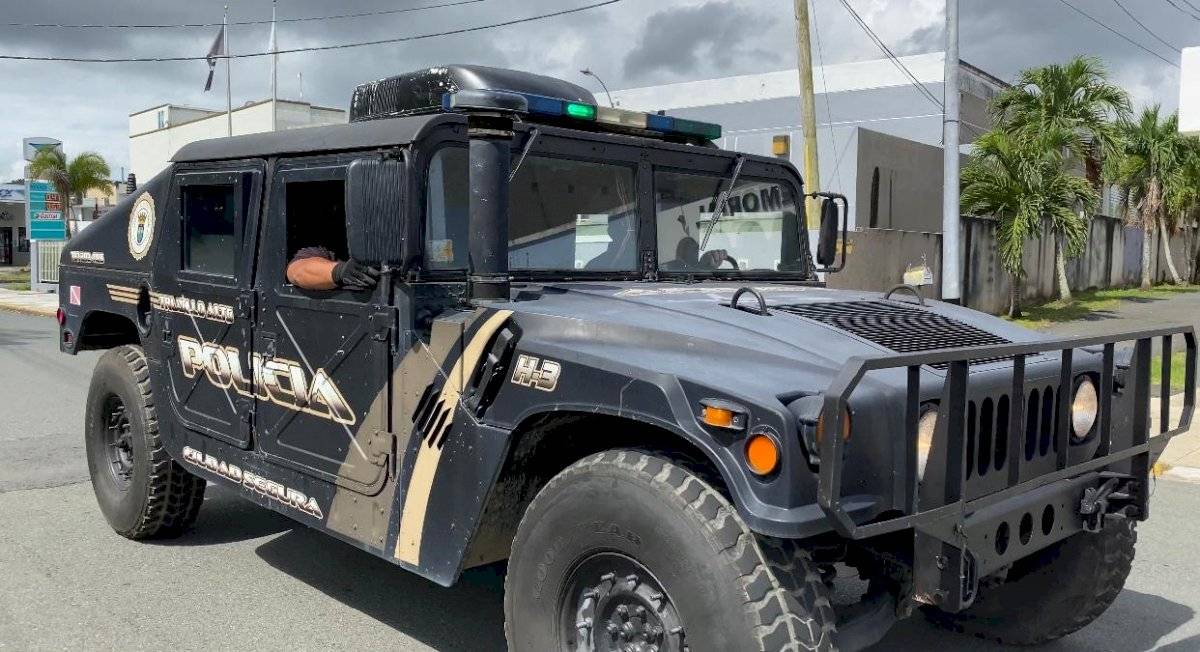 Policía en Trujillo Alto