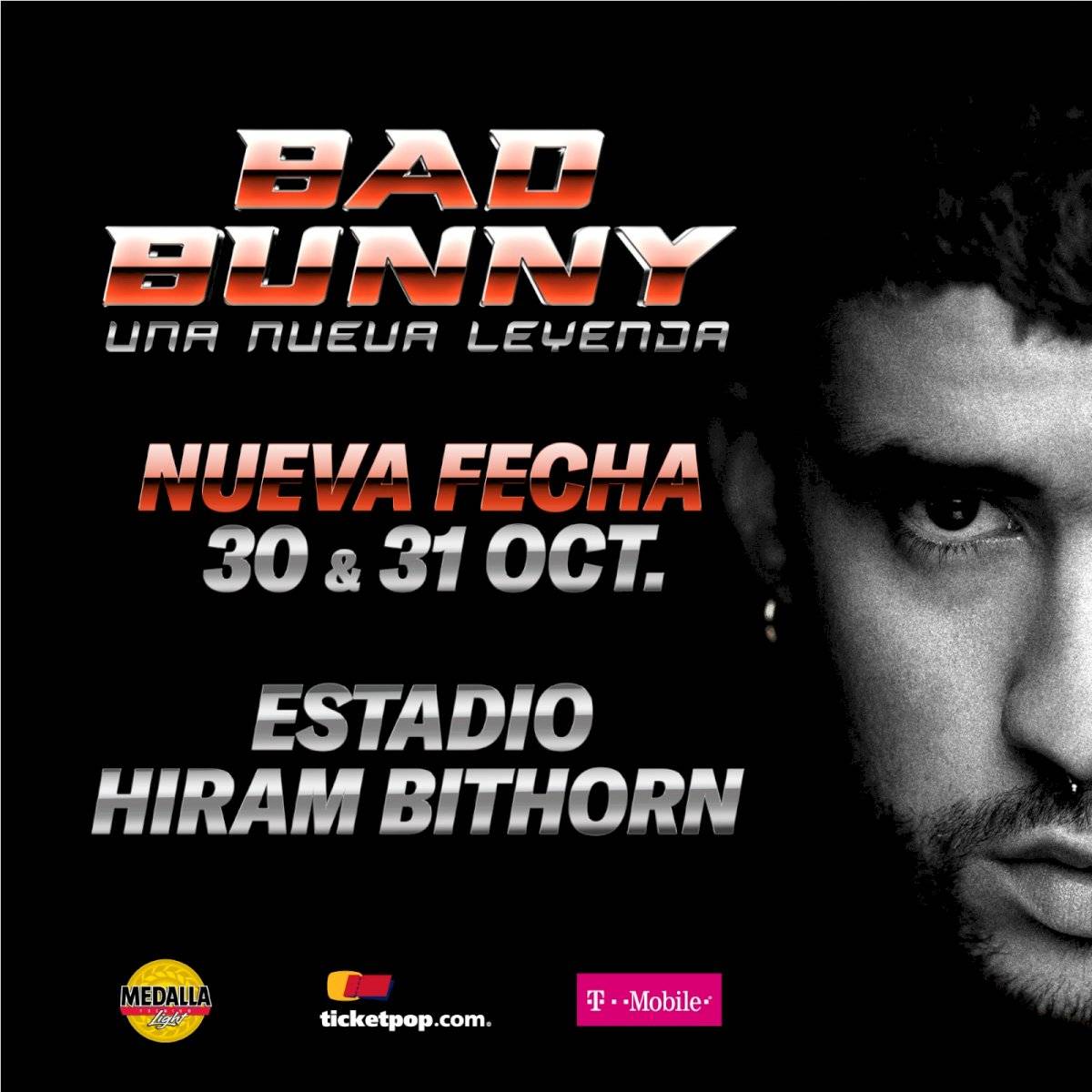 Concierto - Bad Bunny - Octubre