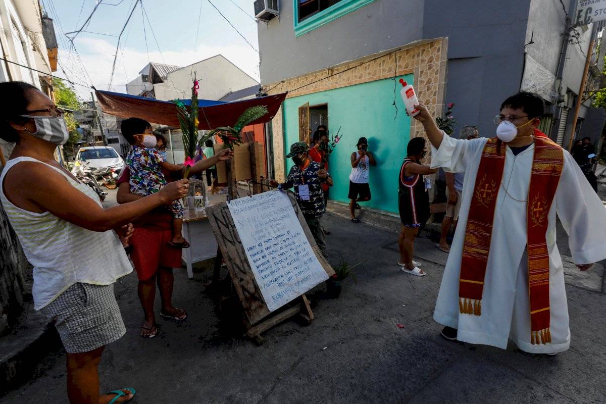 Filipinas celebra el Domingo de Ramos