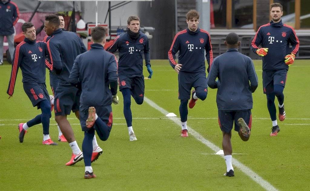 El Bayern Munich volverá a entrenarse en medio de la pandemia