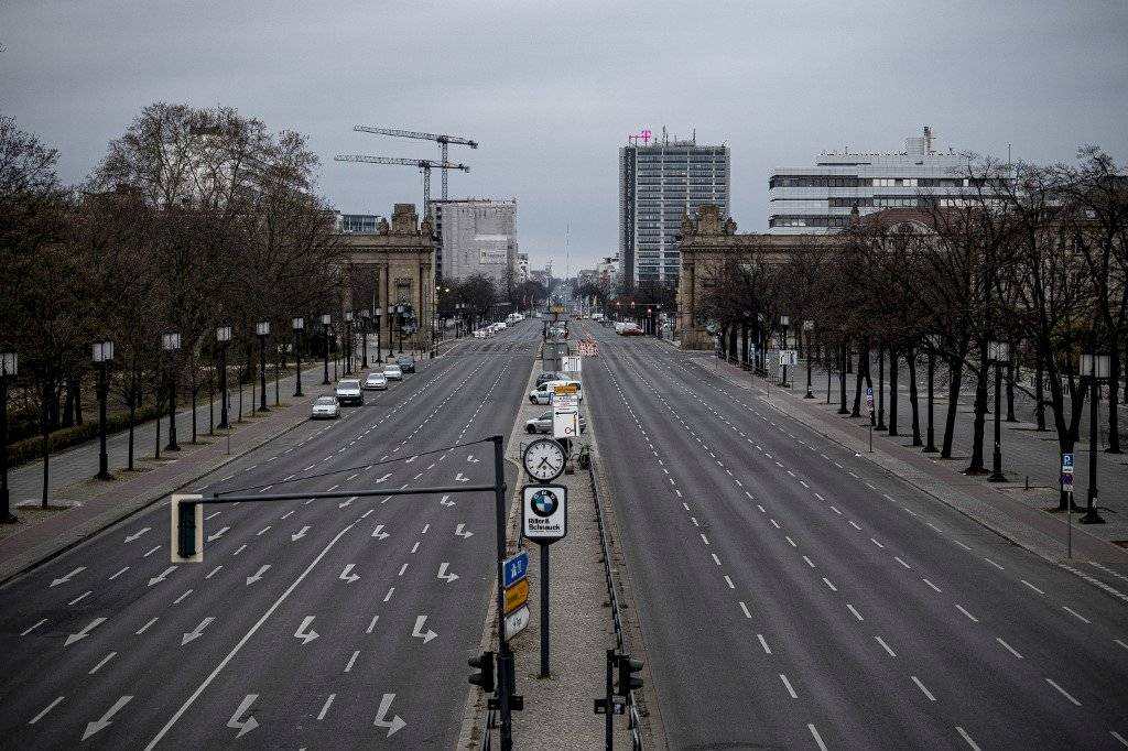 La Calle 17 de Junio en Berlín, Alemania