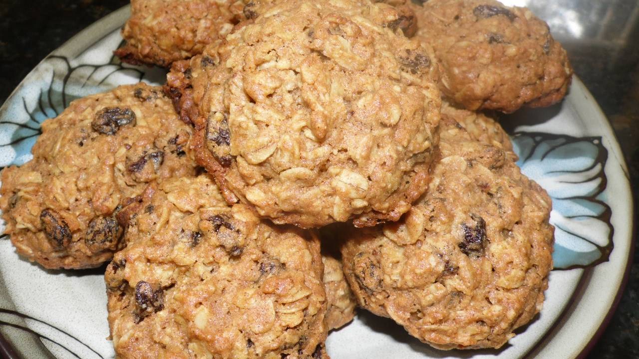 Saludables galletas de avena para el desayuno galletas de avena