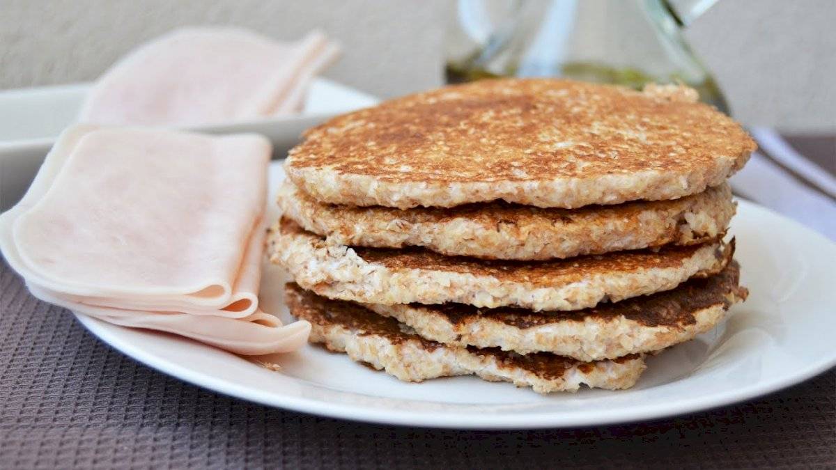 Las tortitas de avena son una excelente opción para el desayuno