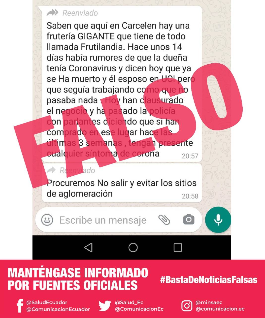 fake news ecuador